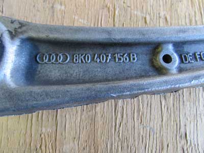 Audi OEM A4 B8 Lower Control Arm, Front Right Passenger 8K0407156B 2008 2009 2010 2011 2012 2013 2014 A5 A6 A7 Q5 Allroad S5 S45